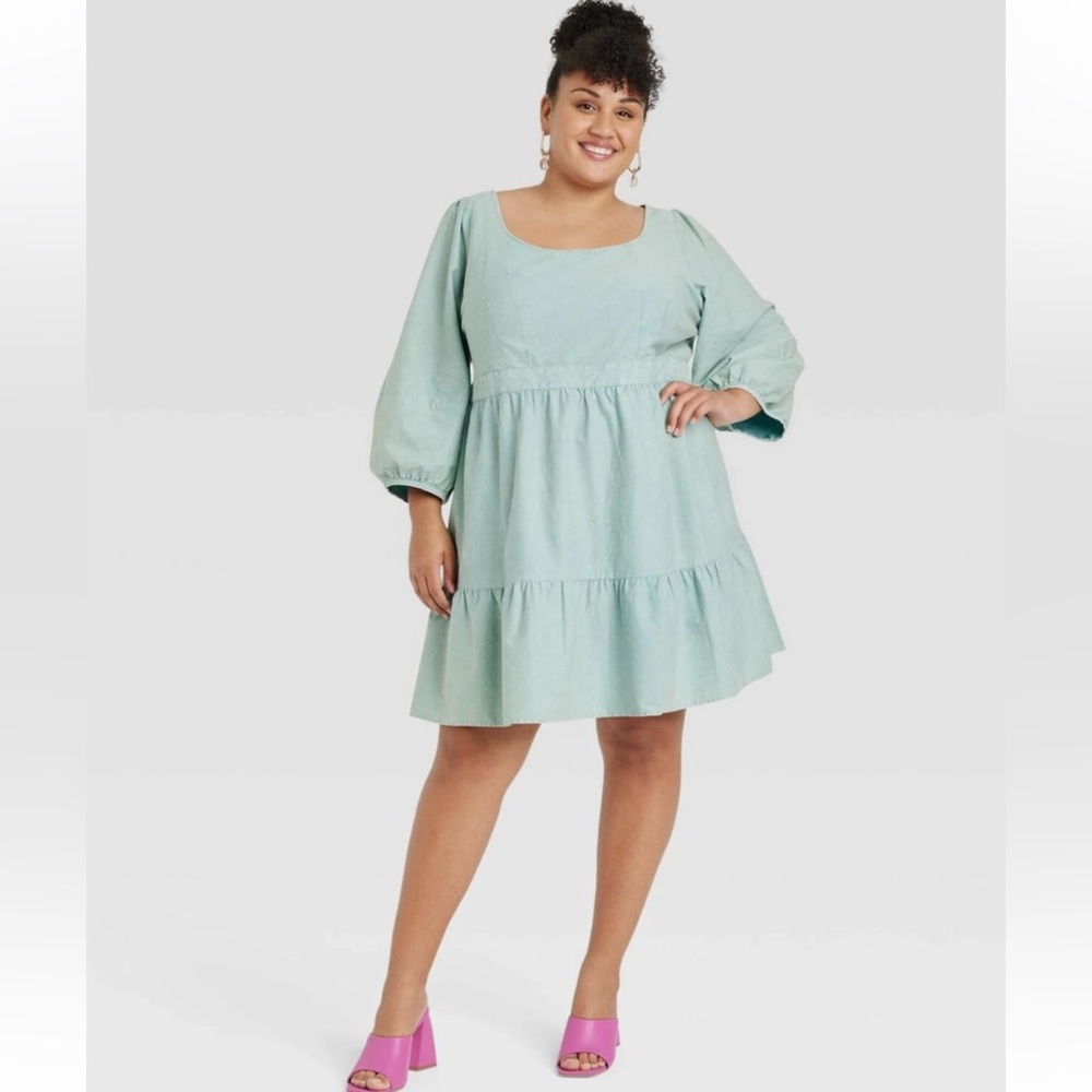 Ava and Viv Elegant Mint Green Dress women’s X